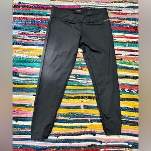 Calvin Klein Black Leggings Yoga Pant Size XL